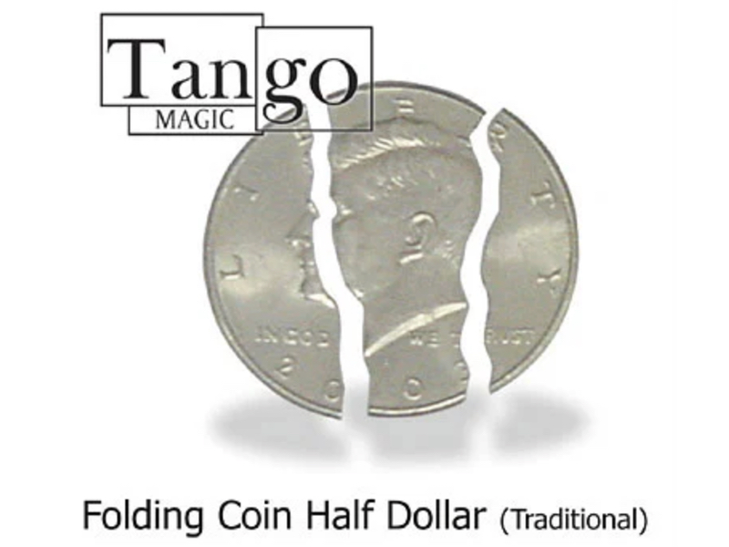 Tango Magic Folding Coin Half Dollar (Traditional system)