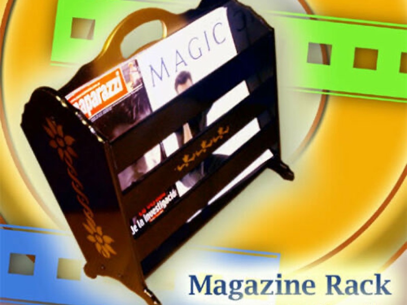 Magazine Rack by Anton Corradin