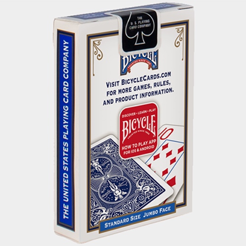 Bicycle Poker Size Jumbo Index (Blue) 2