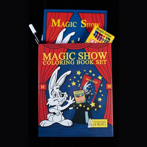 MAGIC SHOW Coloring Book DELUXE SET (4 way) 5