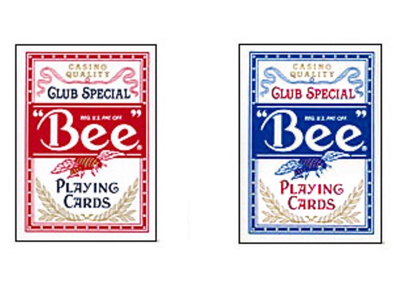 Bee Club Poker Size x 2