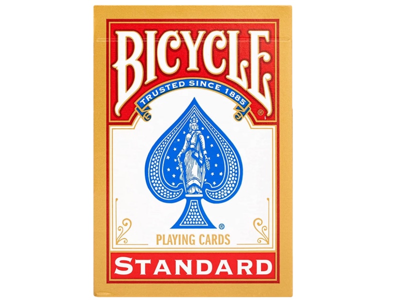 Bicycle Standard Poker Size Red