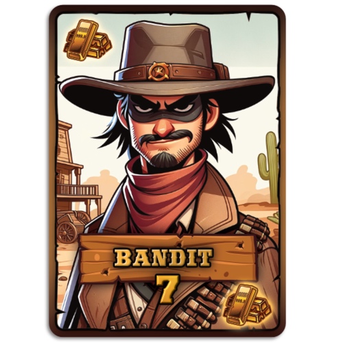 Saloon Shuffle bandit