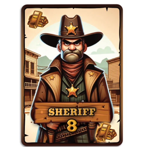 Saloon Shuffle sheriff