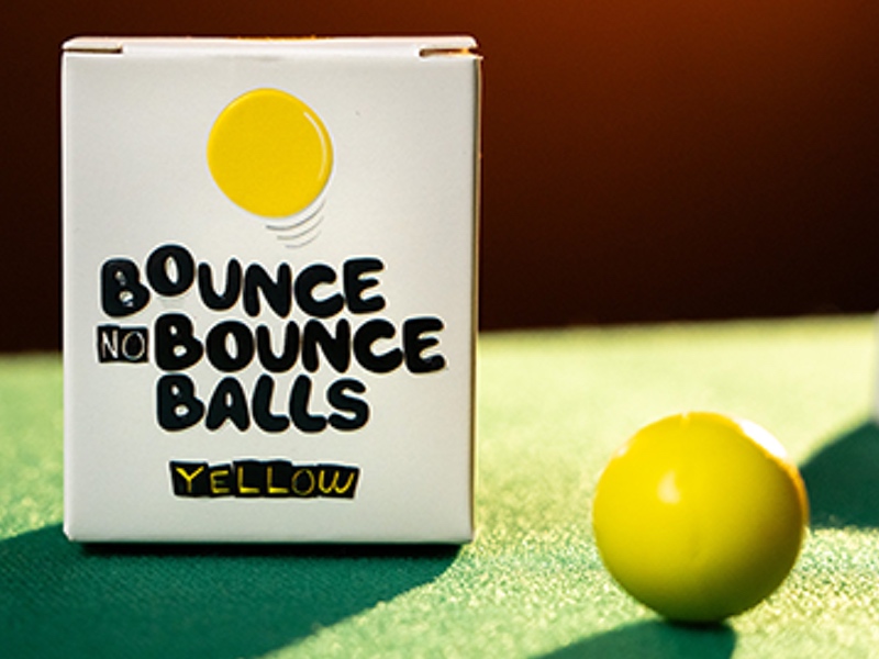 Bounce no Bounce Balls YELLOW