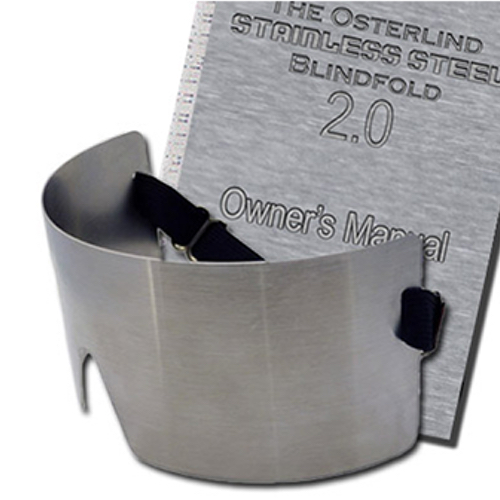 Stainless Steel Blindfold 2.0 by Richard Osterlind