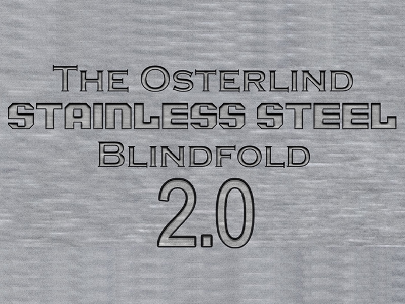 Stainless Steel Blindfold 2.0